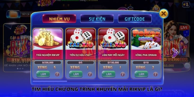 Tìm hiểu chương trình khuyến mãi Rikvip là gì?
